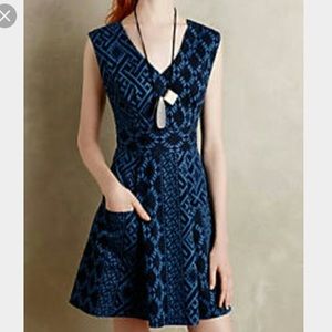 Plenty by Tracy Reese Diamond Denim Dress